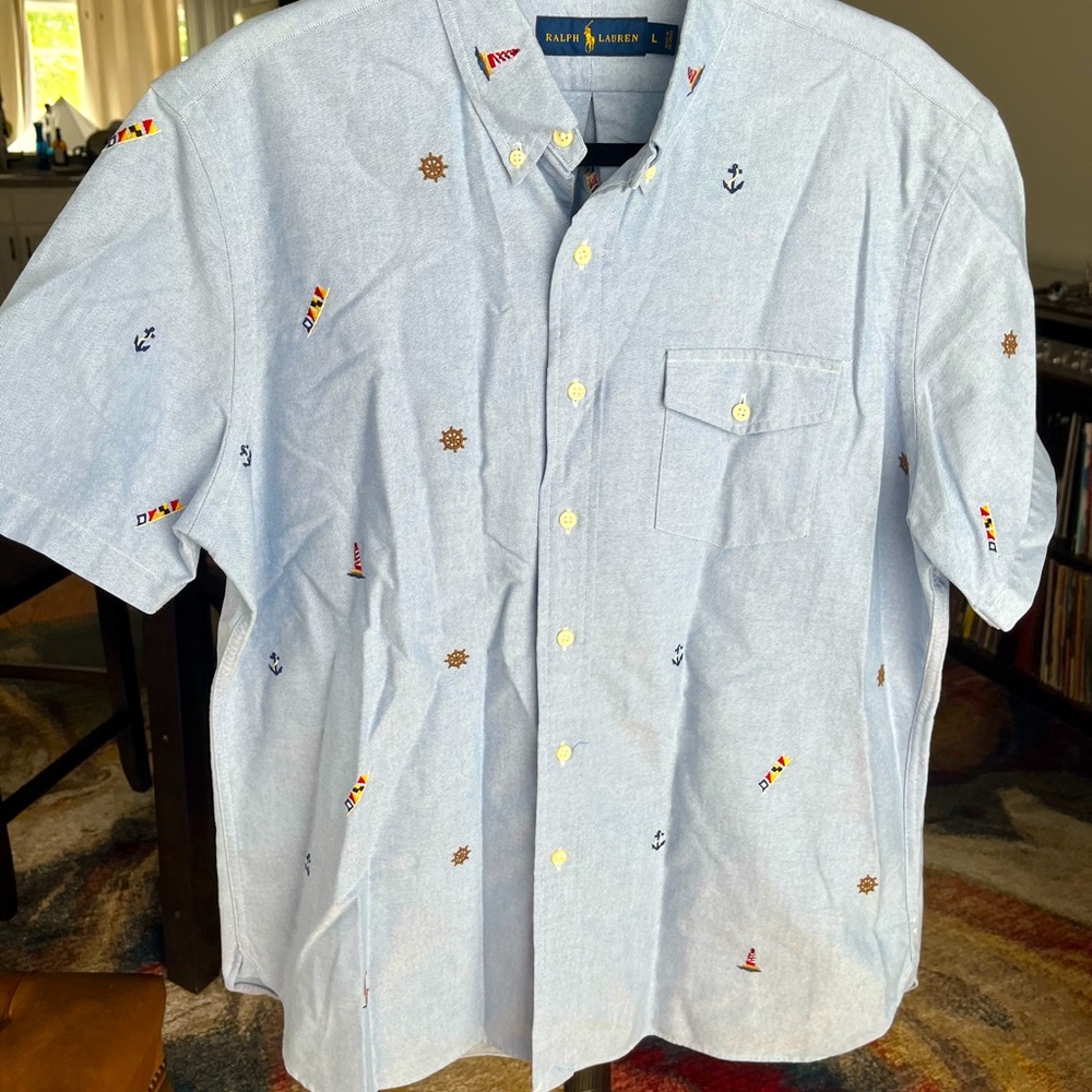 Ralph Lauren Cotton button down shirt
